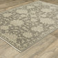 Capella CAP09 Grey Floral Rug