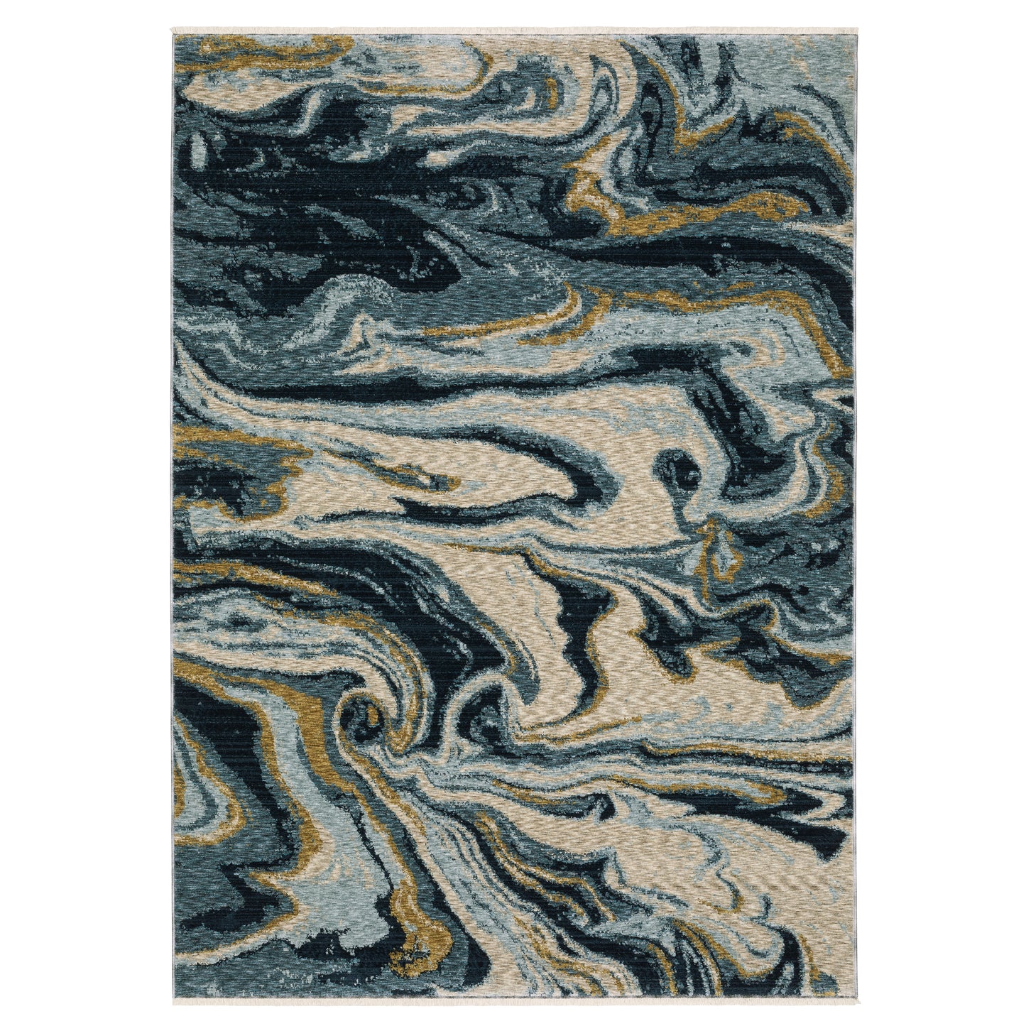 Capella CAP10 Blue Abstract Rug