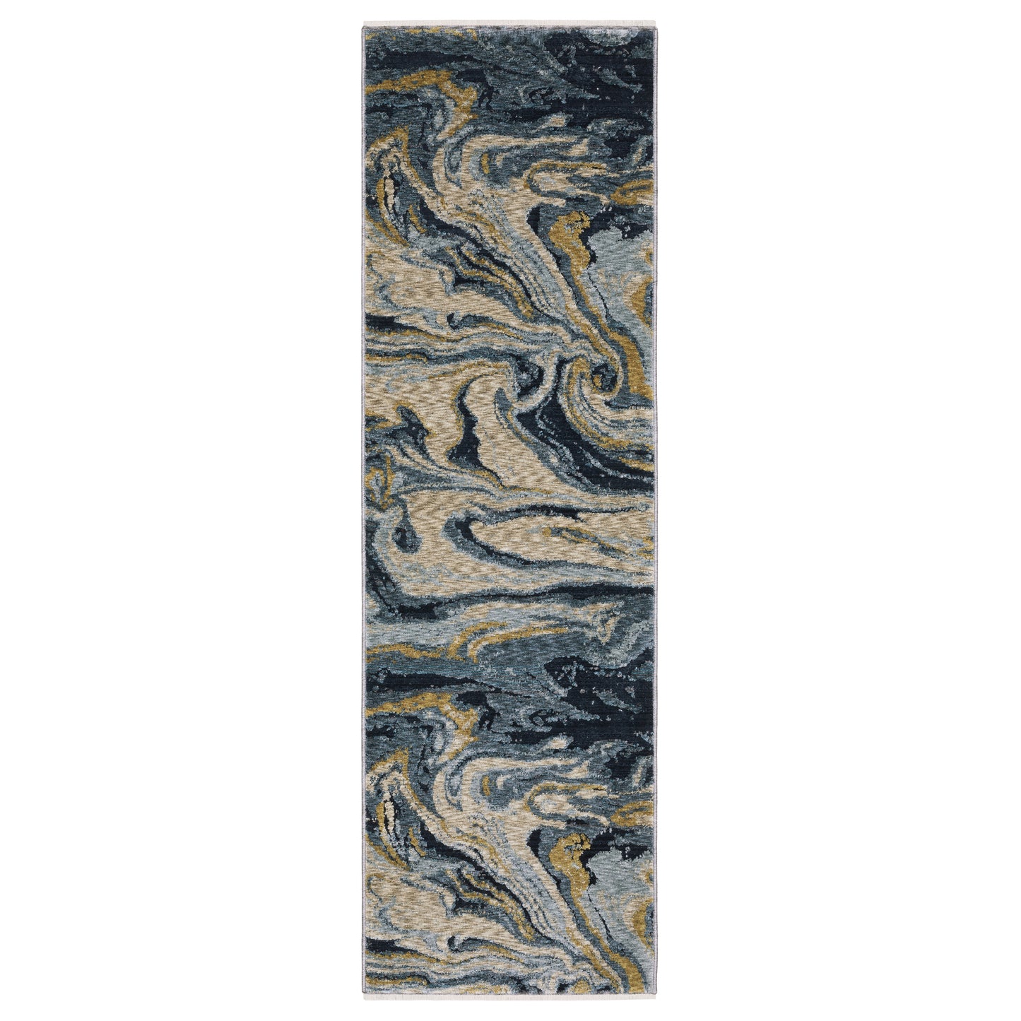 Capella CAP10 Blue Abstract Rug