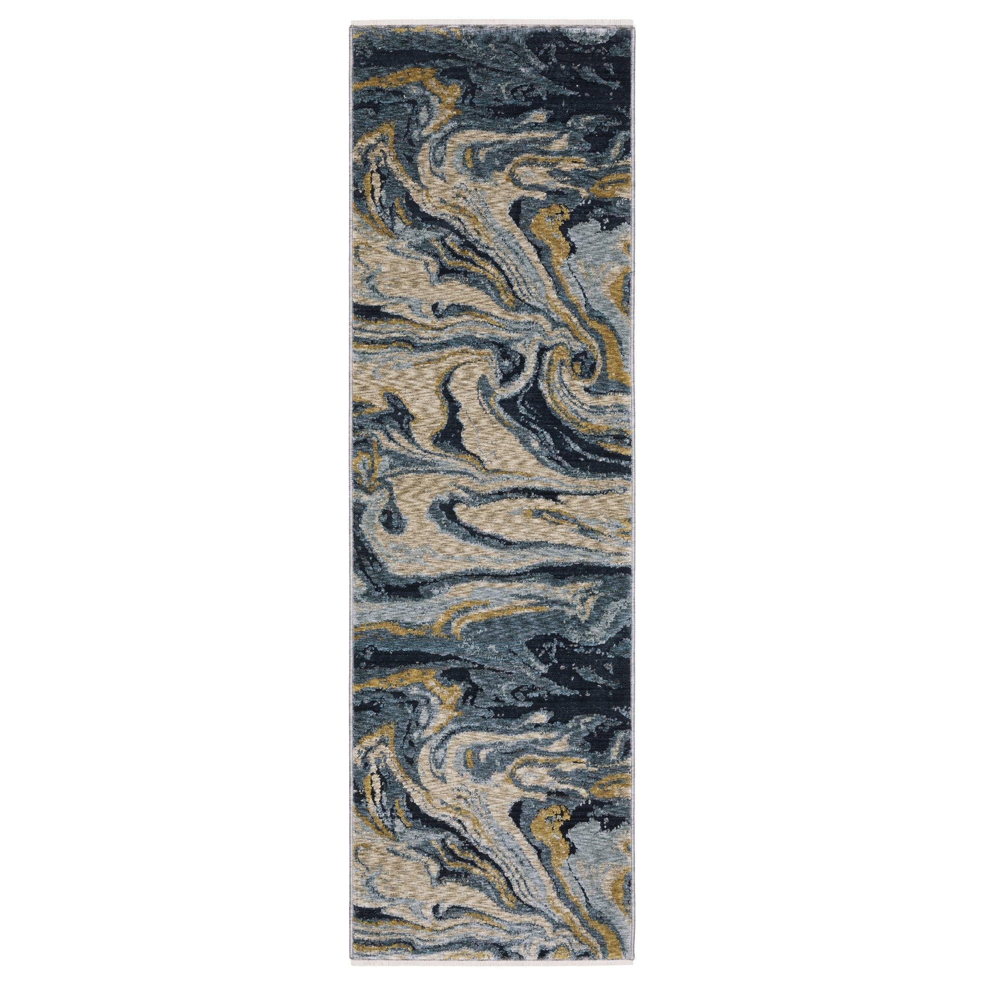 Capella CAP10 Blue Abstract Rug