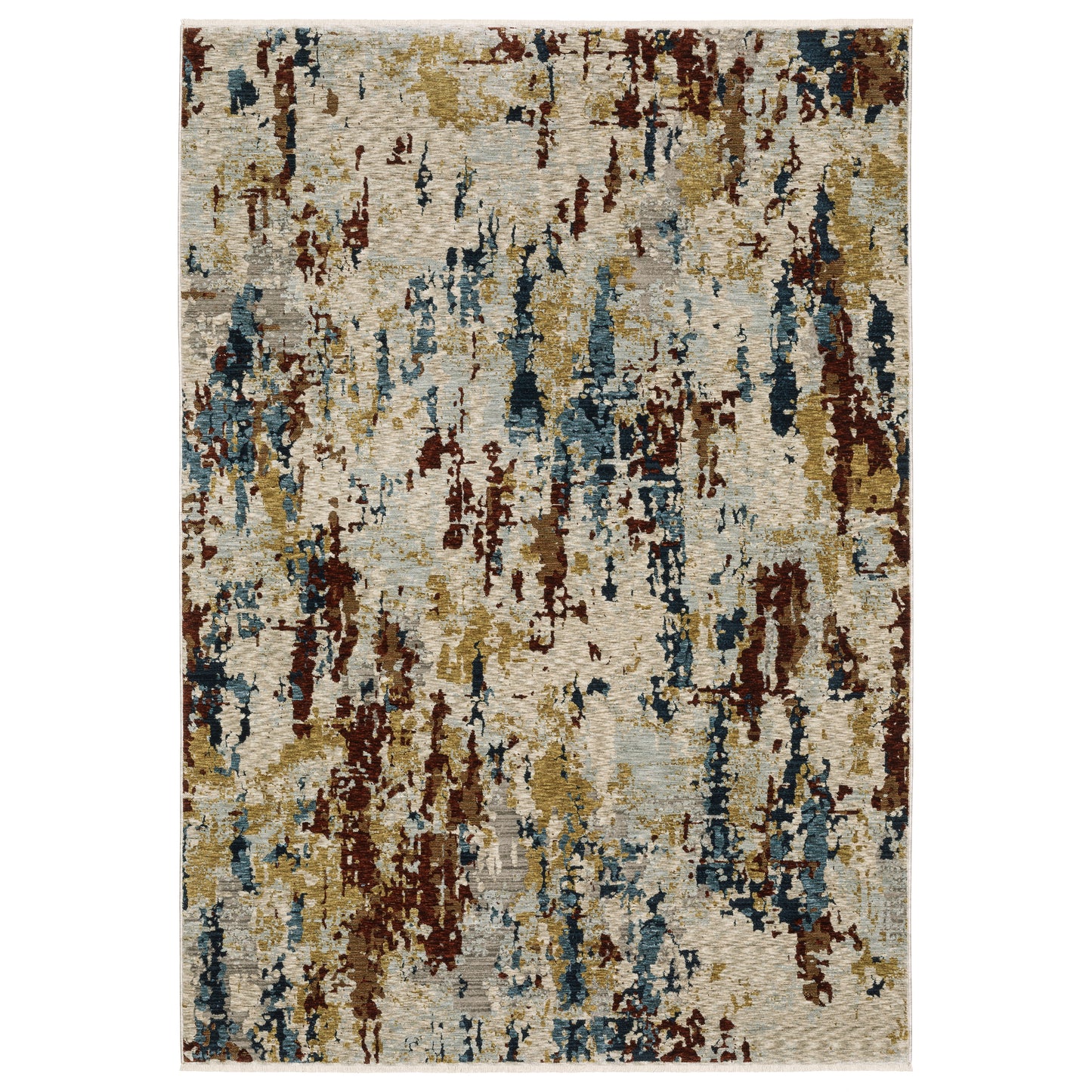 Capella CAP11 Beige Abstract Rug