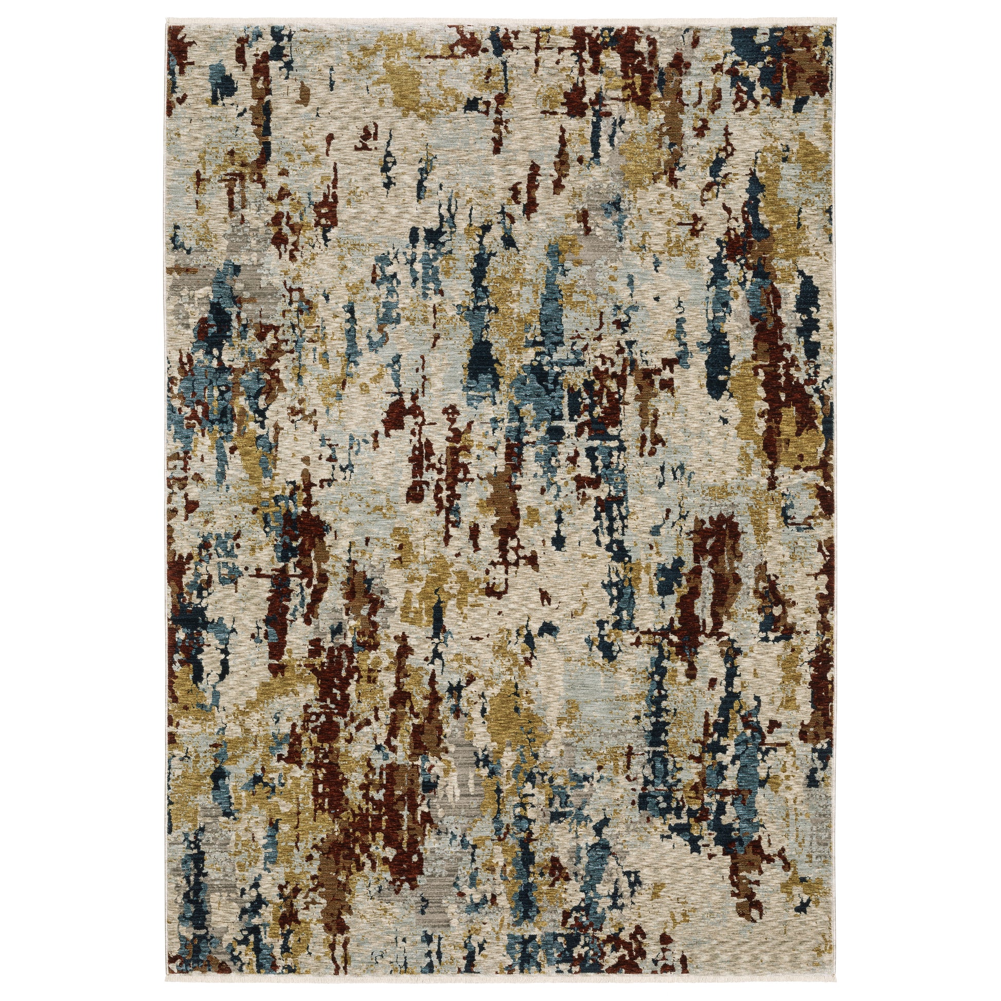 Capella CAP11 Beige Abstract Rug