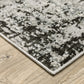 Caravan 4153Q Grey Abstract Rug