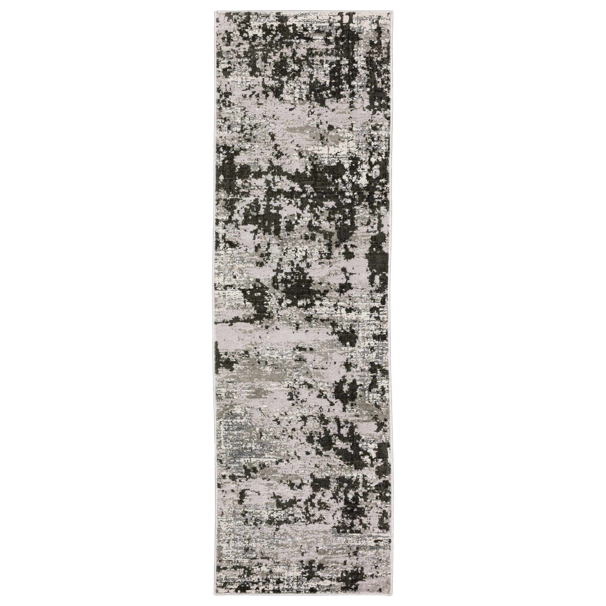 Caravan 4153Q Grey Abstract Rug