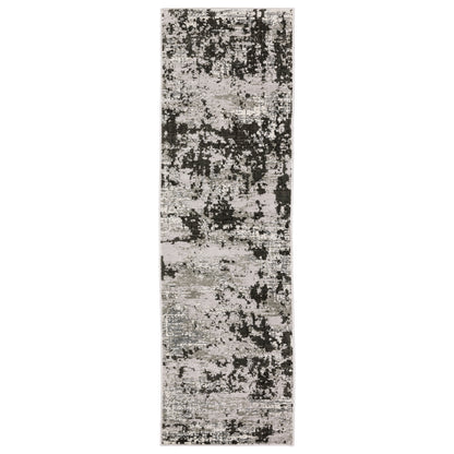 Caravan 4153Q Grey Abstract Rug