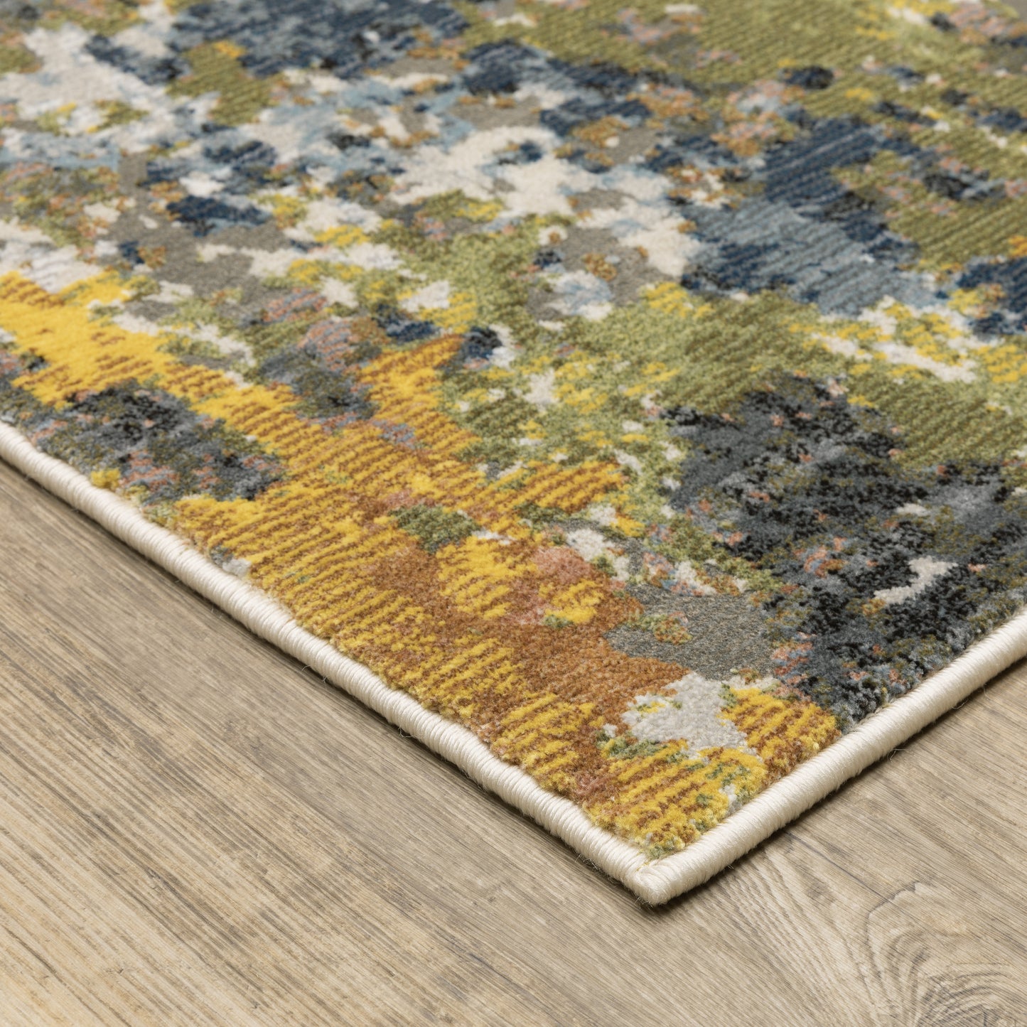 Caravan 502X8 Beige Abstract Rug