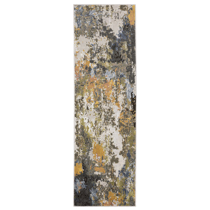 Caravan 502X8 Beige Abstract Rug