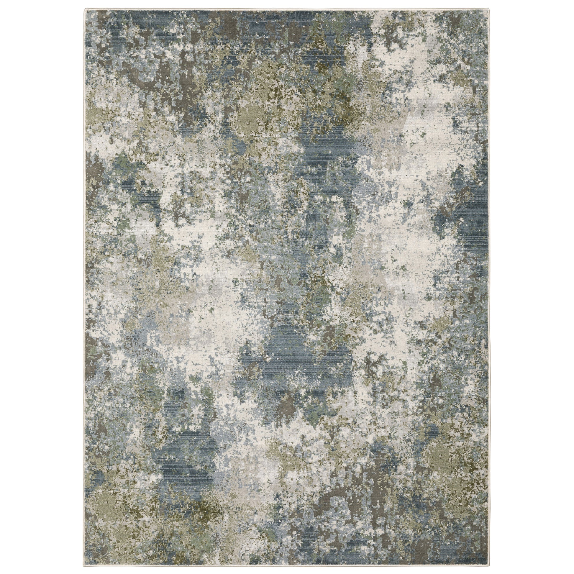 Caravan 5090E Blue Abstract Rug
