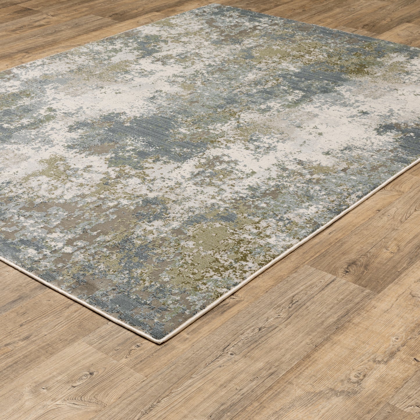 Caravan 5090E Blue Abstract Rug