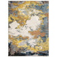 Caravan 530V8 Yellow Abstract Rug