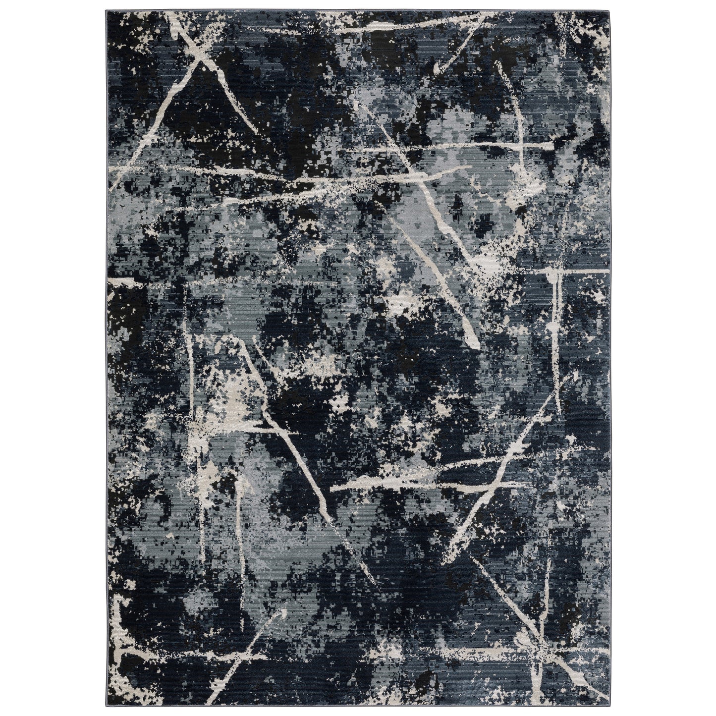 Caravan 7150B Blue Abstract Rug