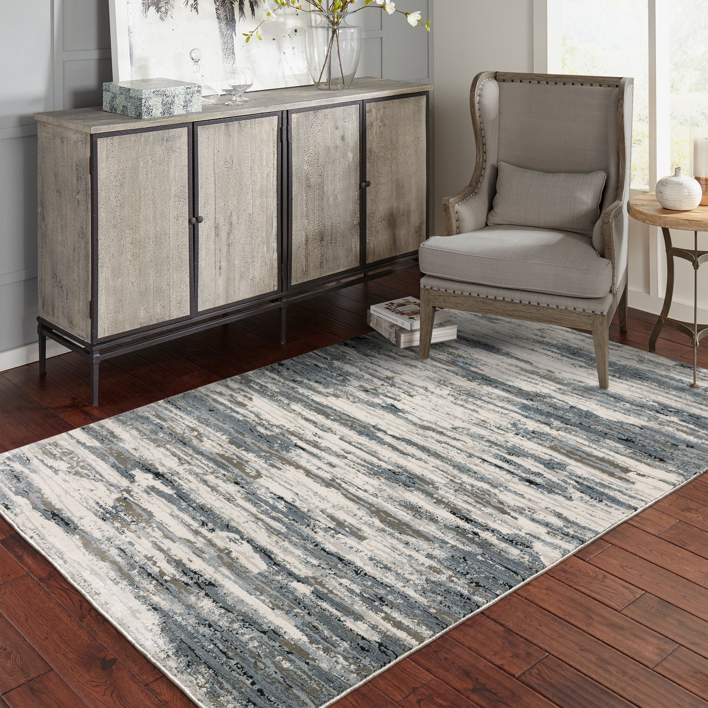Caravan 750W8 Beige Abstract Rug
