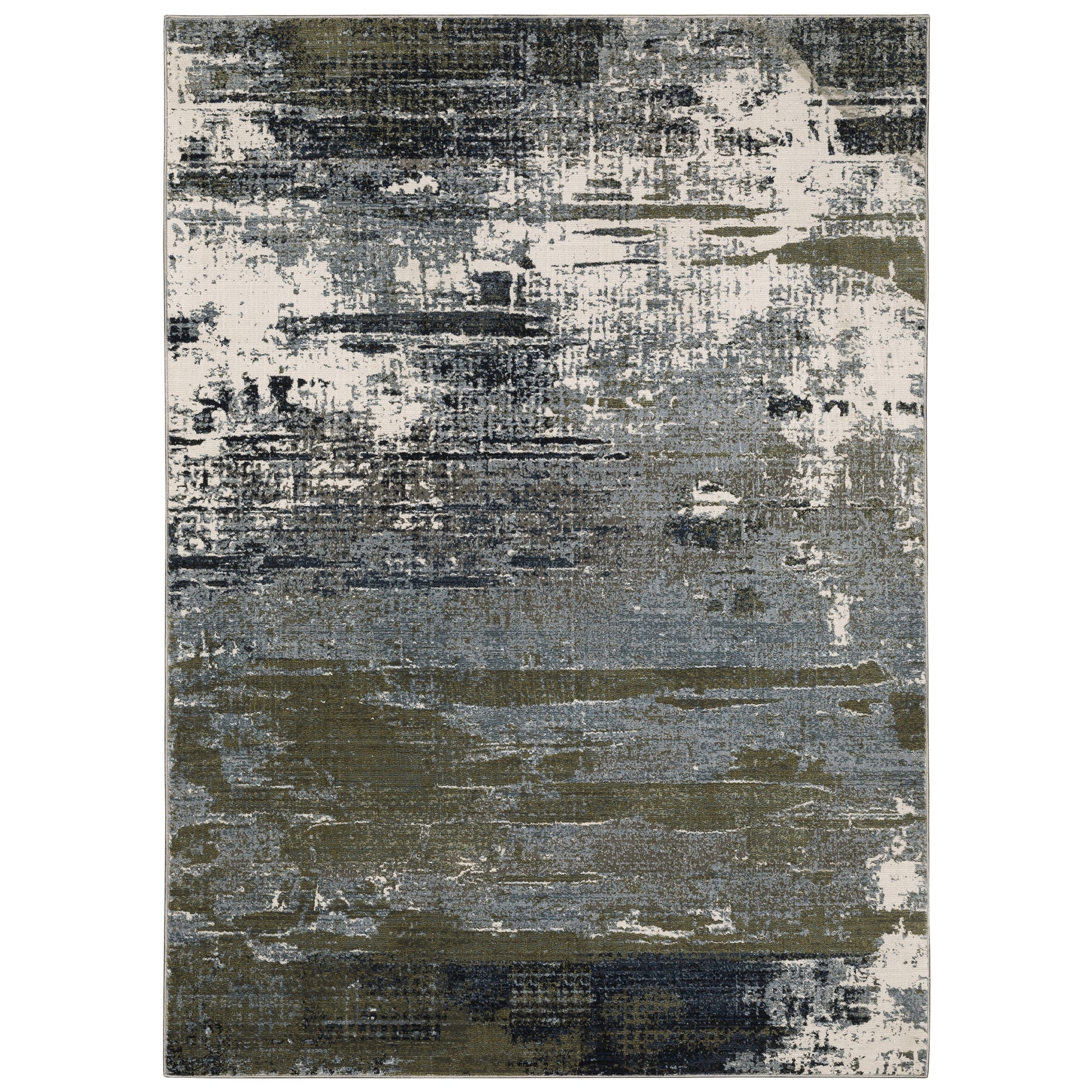 Caravan 8020L Blue Abstract Rug