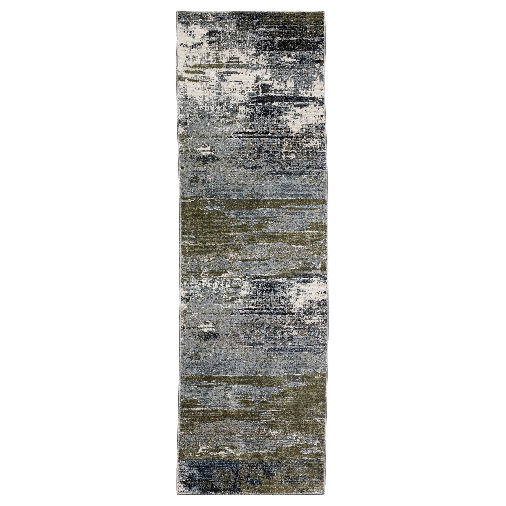 Caravan 8020L Blue Abstract Rug