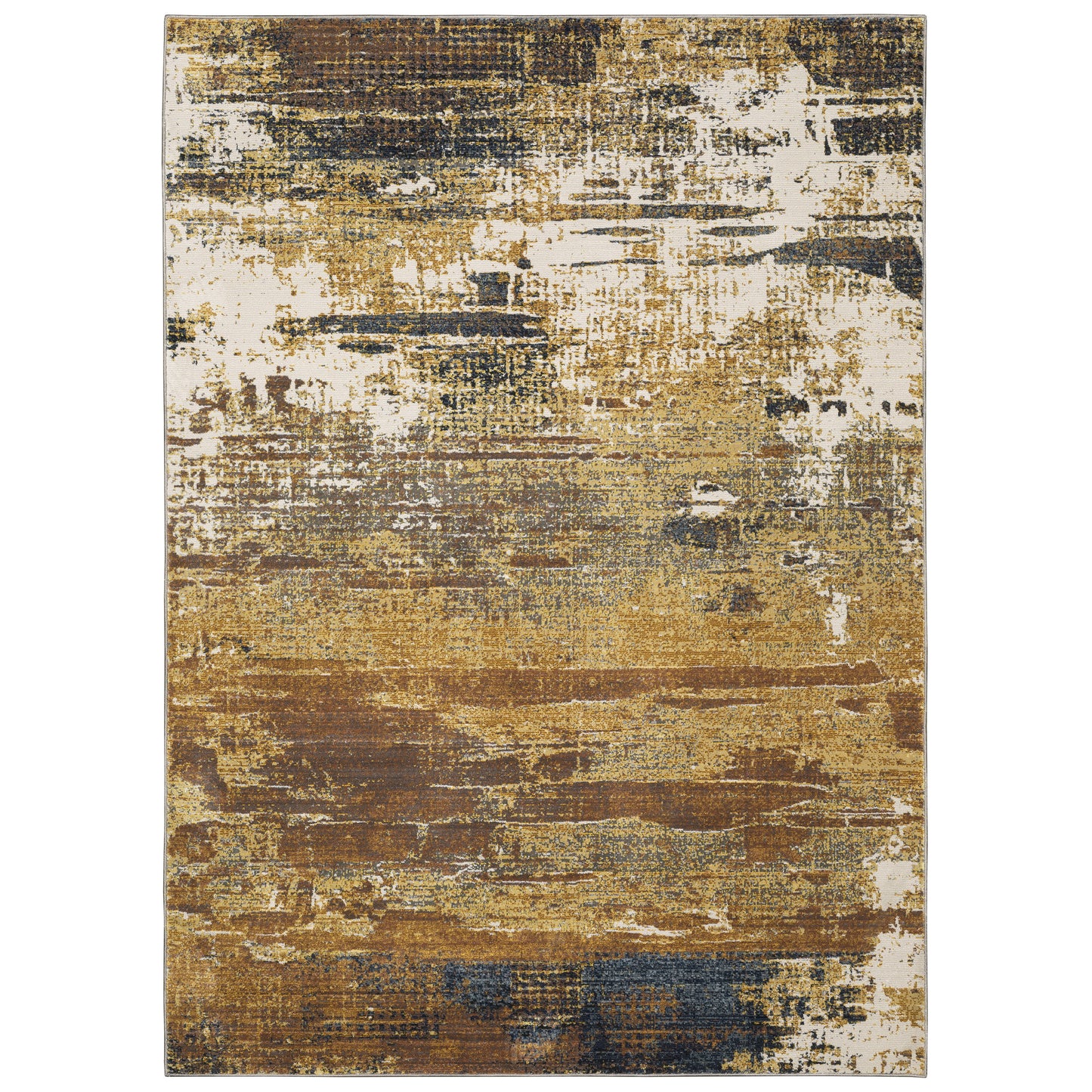Caravan 8020X Gold Abstract Rug