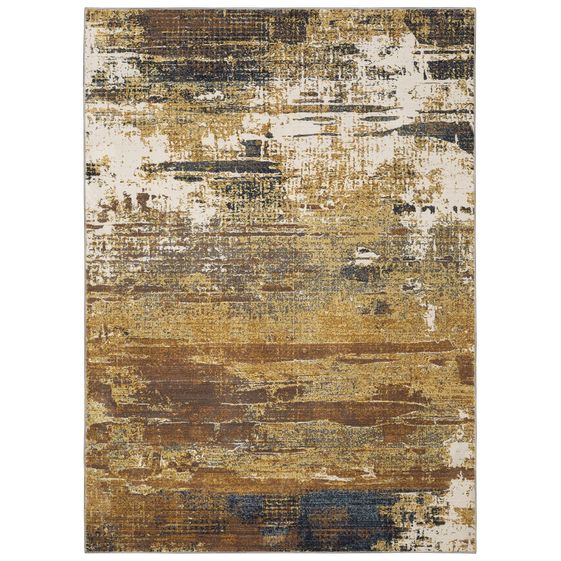 Caravan 8020X Gold Abstract Rug