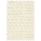 Carson 3943G Ivory Lattice Rug