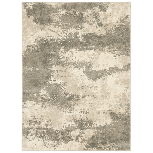 Carson 0734D Beige Abstract Rug