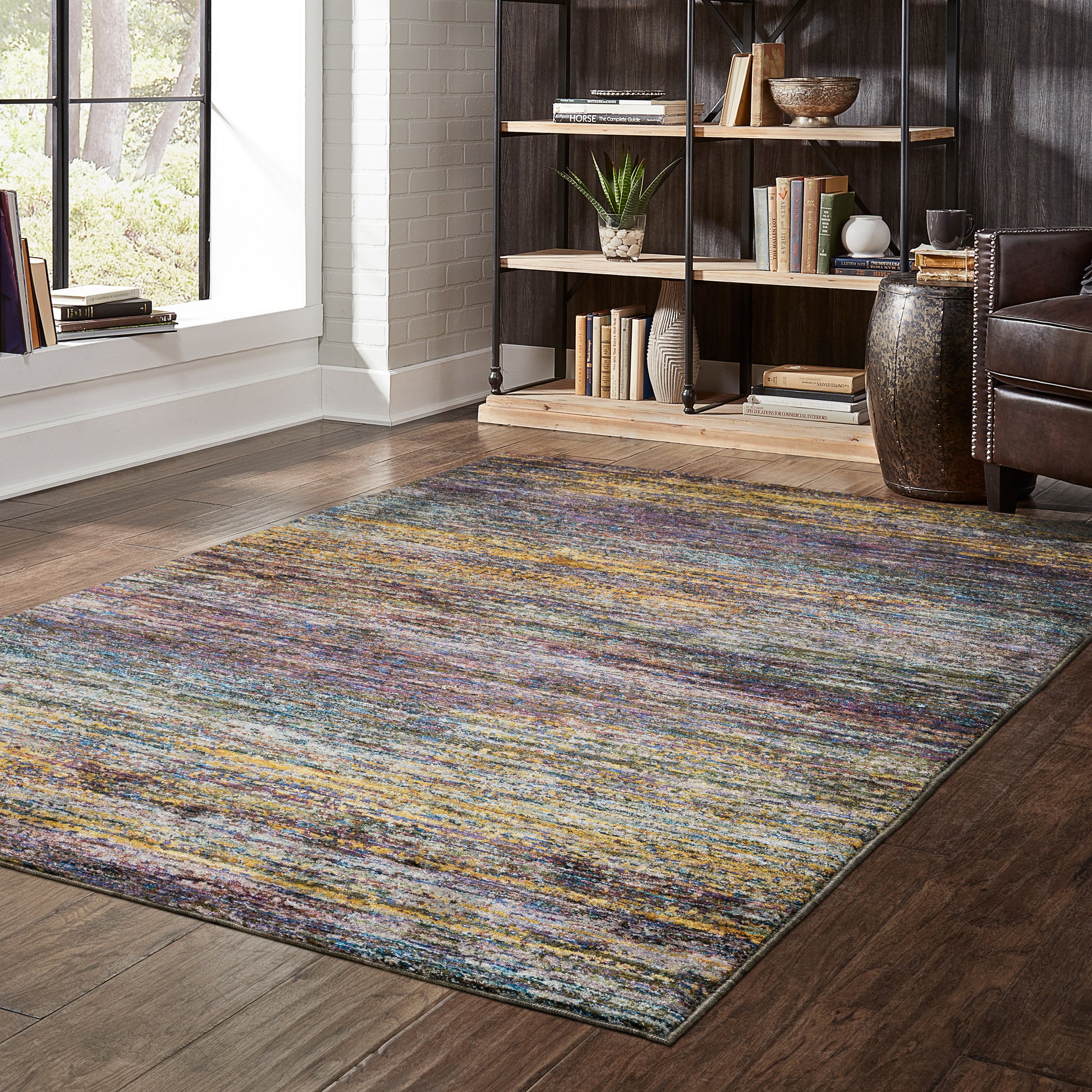 Carson 0734D Beige Abstract Rug