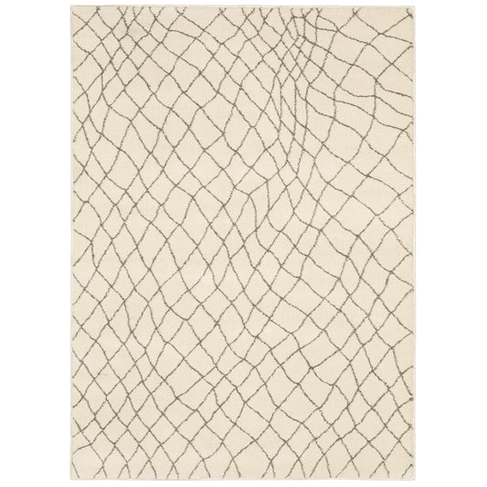 Carson 0738B Ivory Geometric Rug