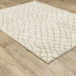 Carson 0738B Ivory Geometric Rug