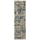Carson 0745C Blue Abstract Rug