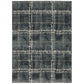 Carson 0746J Blue Geometric Rug