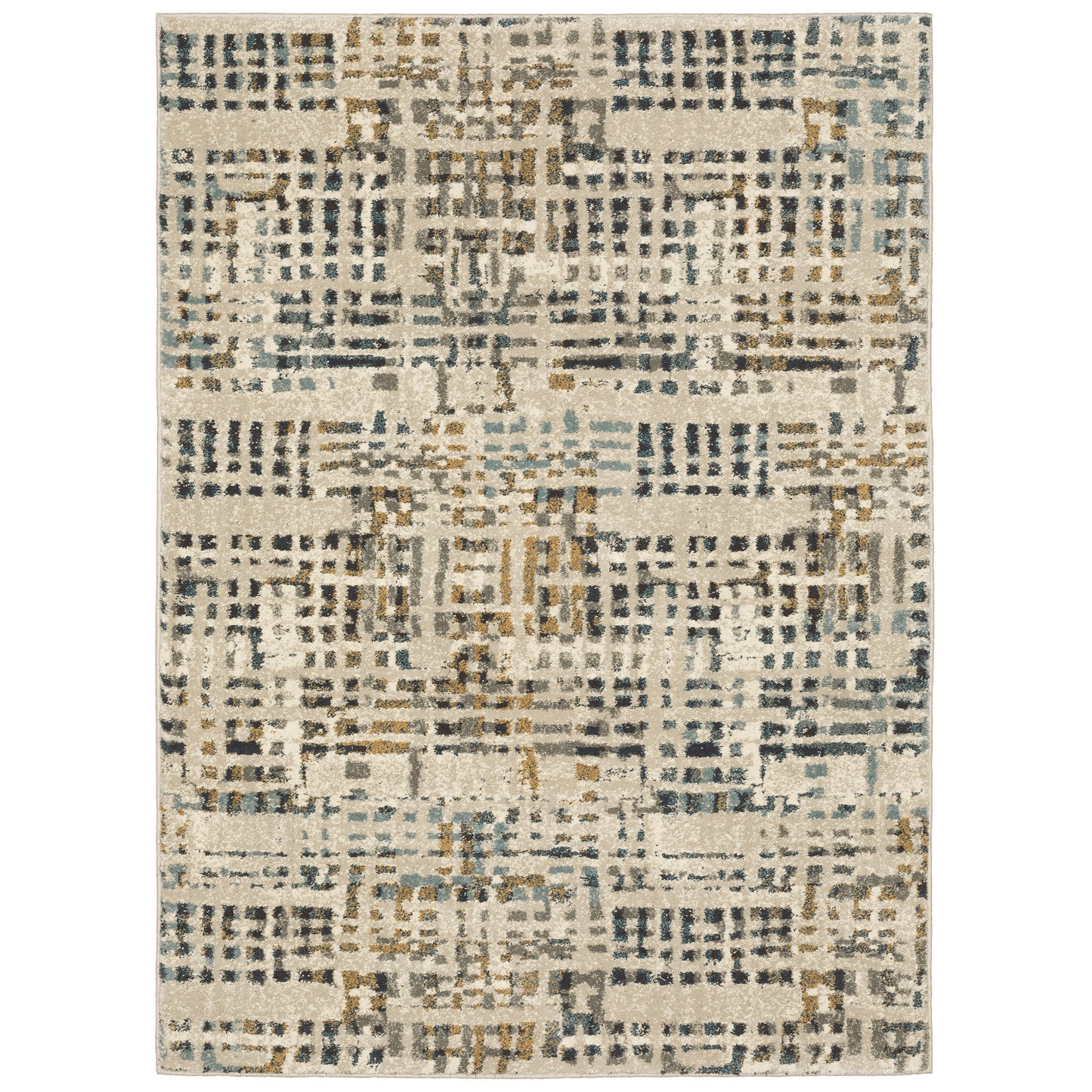 Carson 0748F Beige Abstract Rug