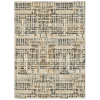 Carson 0748F Beige Abstract Rug