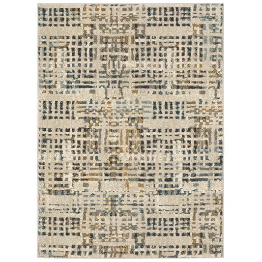 Carson 0748F Beige Abstract Rug