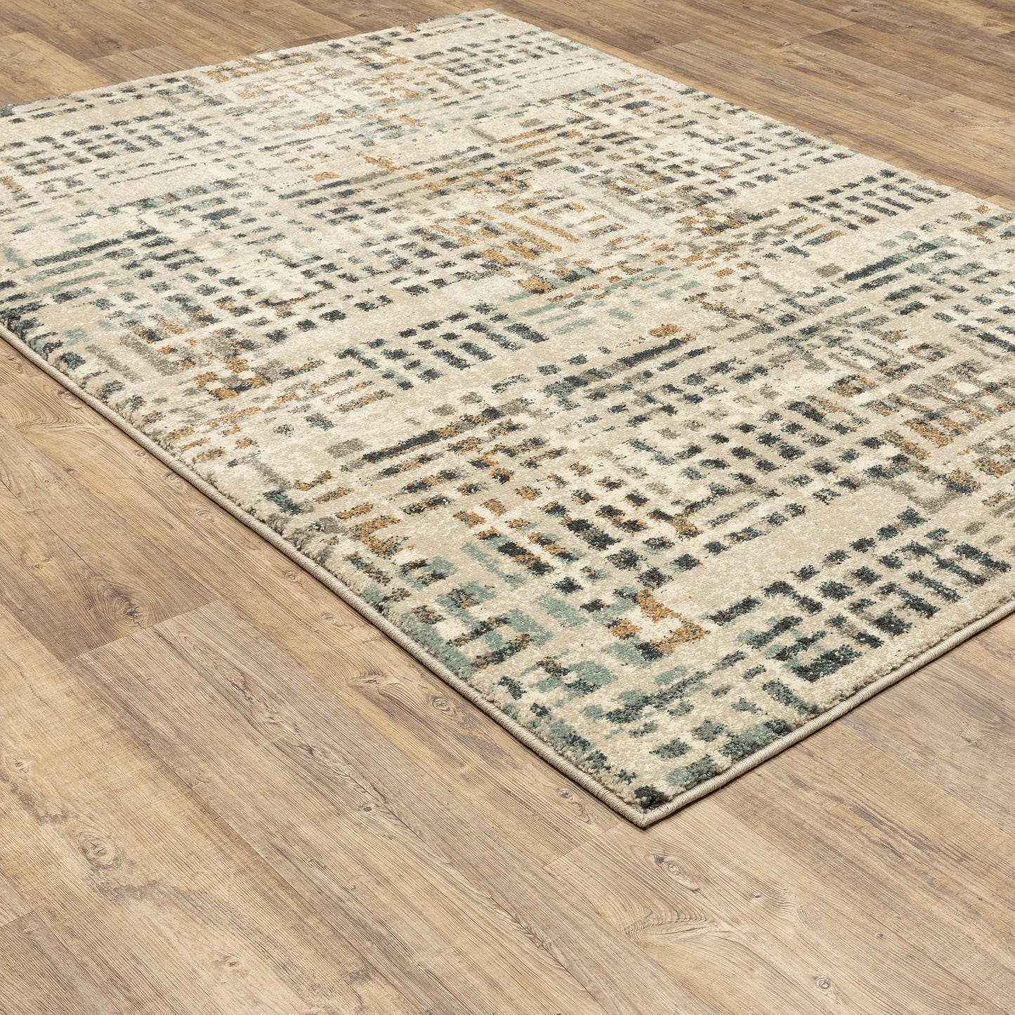 Carson 0748F Beige Abstract Rug
