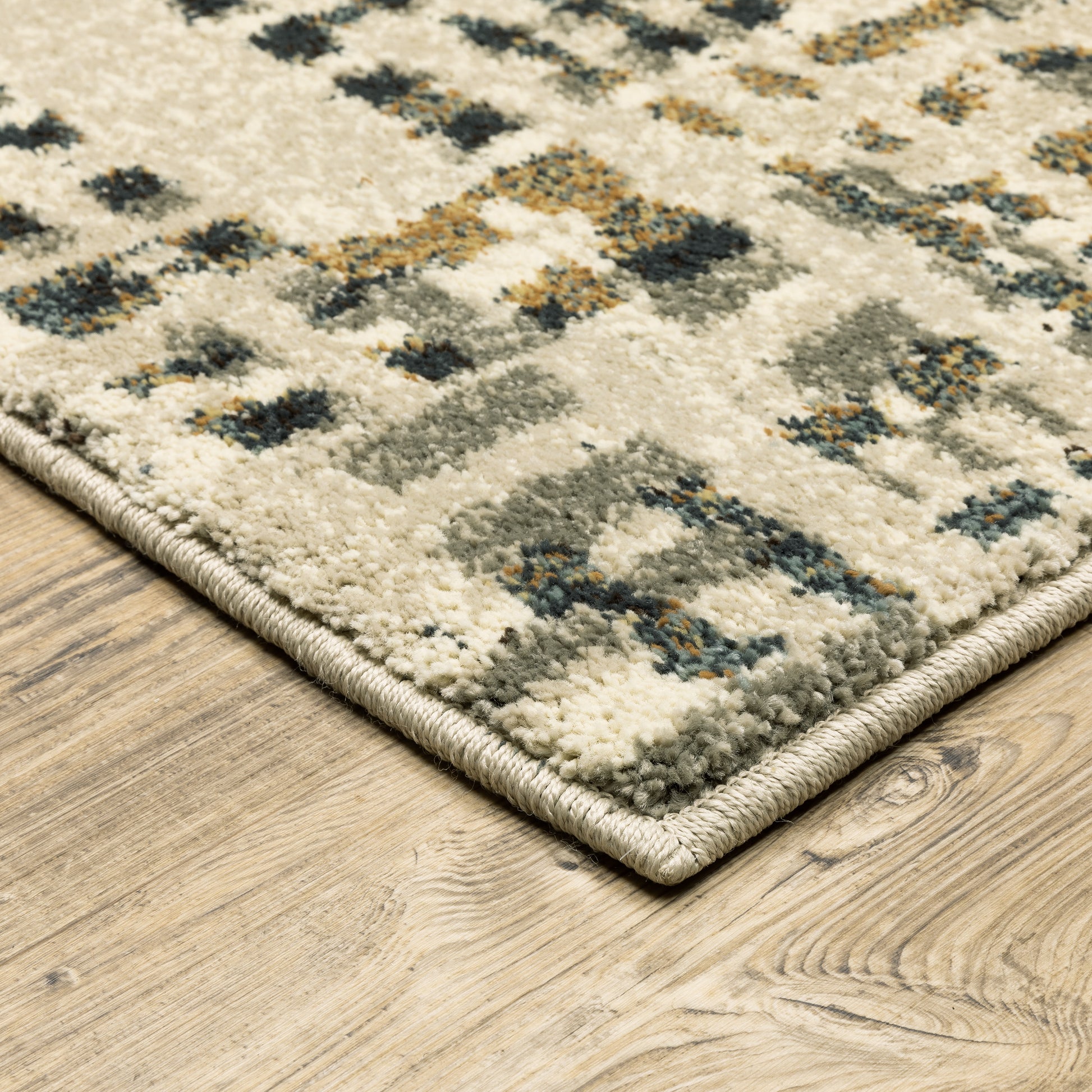 Carson 0748F Beige Abstract Rug