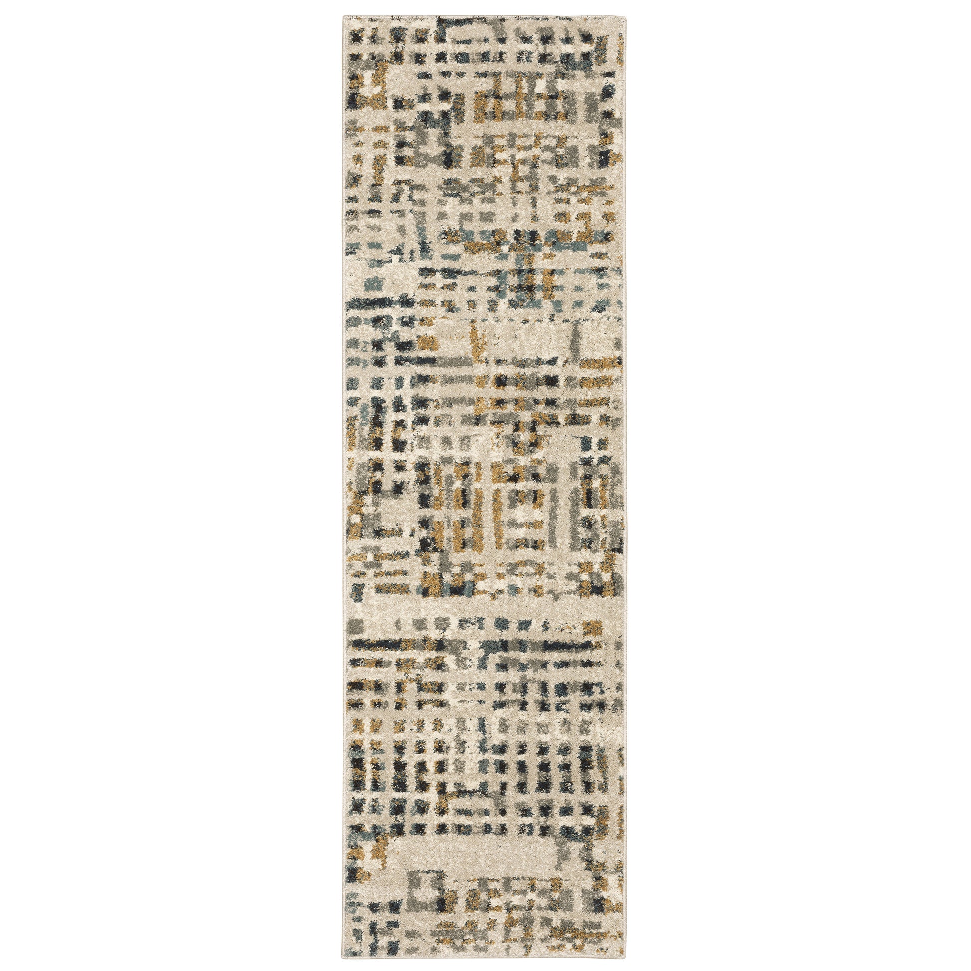 Carson 0748F Beige Abstract Rug