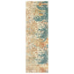 Carson 9654B Blue Distressed Rug