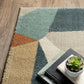 Carson 9659B Blue Geometric Rug