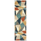 Carson 9659B Blue Geometric Rug