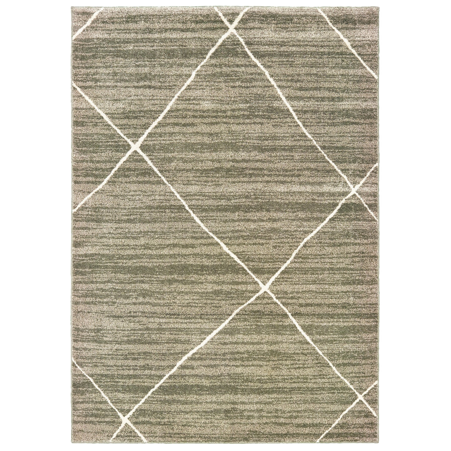 Carson 9661A Grey Distressed Rug