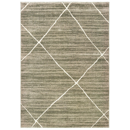 Carson 9661A Grey Distressed Rug