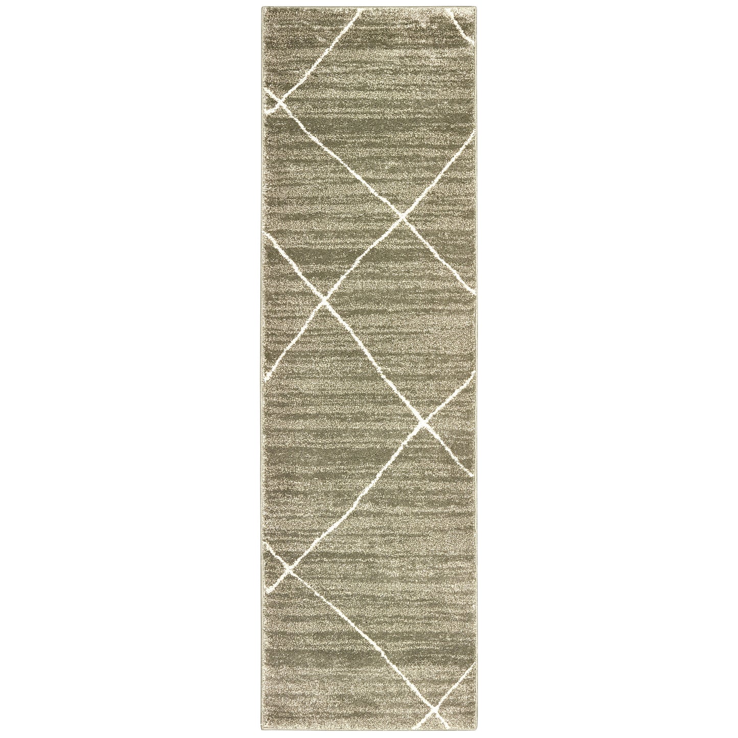 Carson 9661A Grey Distressed Rug