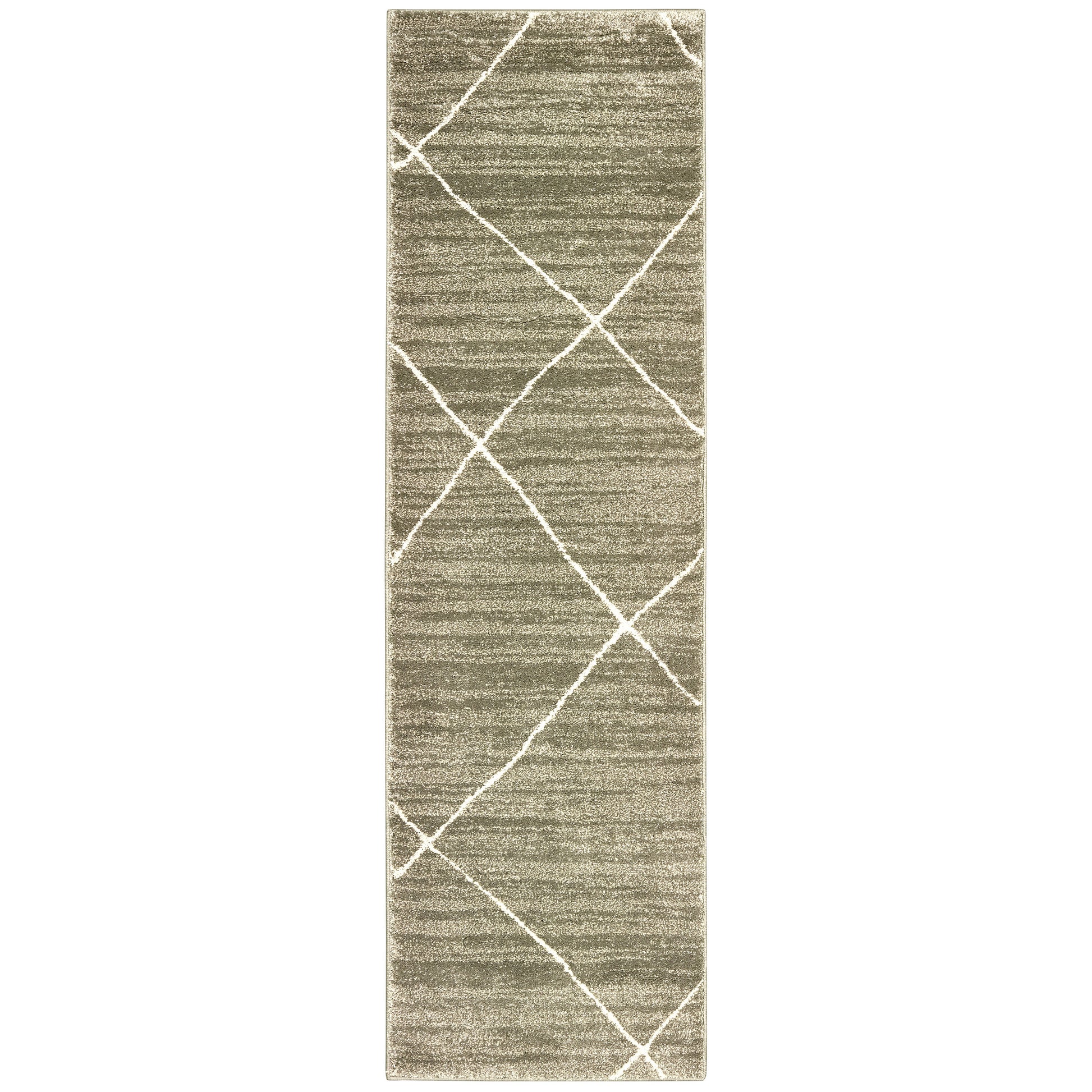 Carson 9661A Grey Distressed Rug