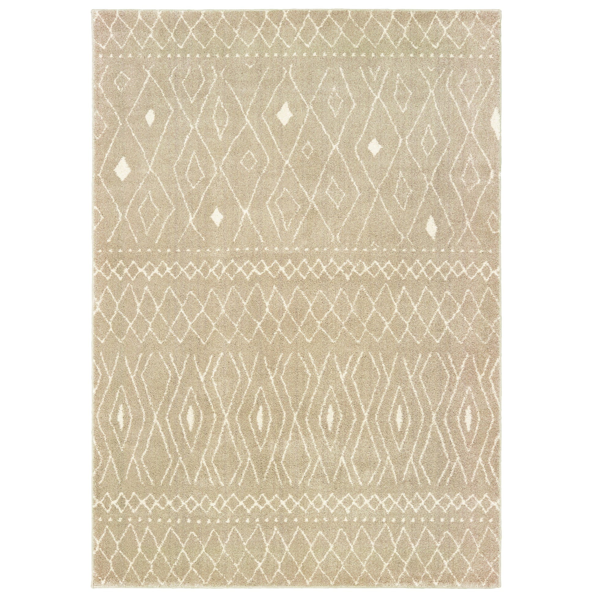 Carson 9665B Sand Tribal Rug