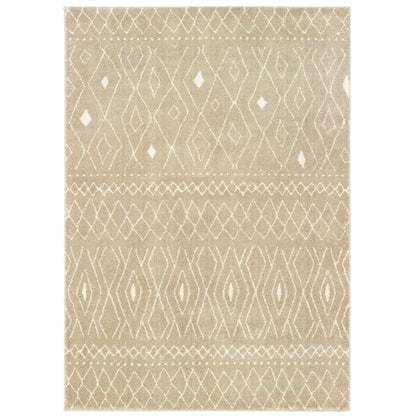 Carson 9665B Sand Tribal Rug