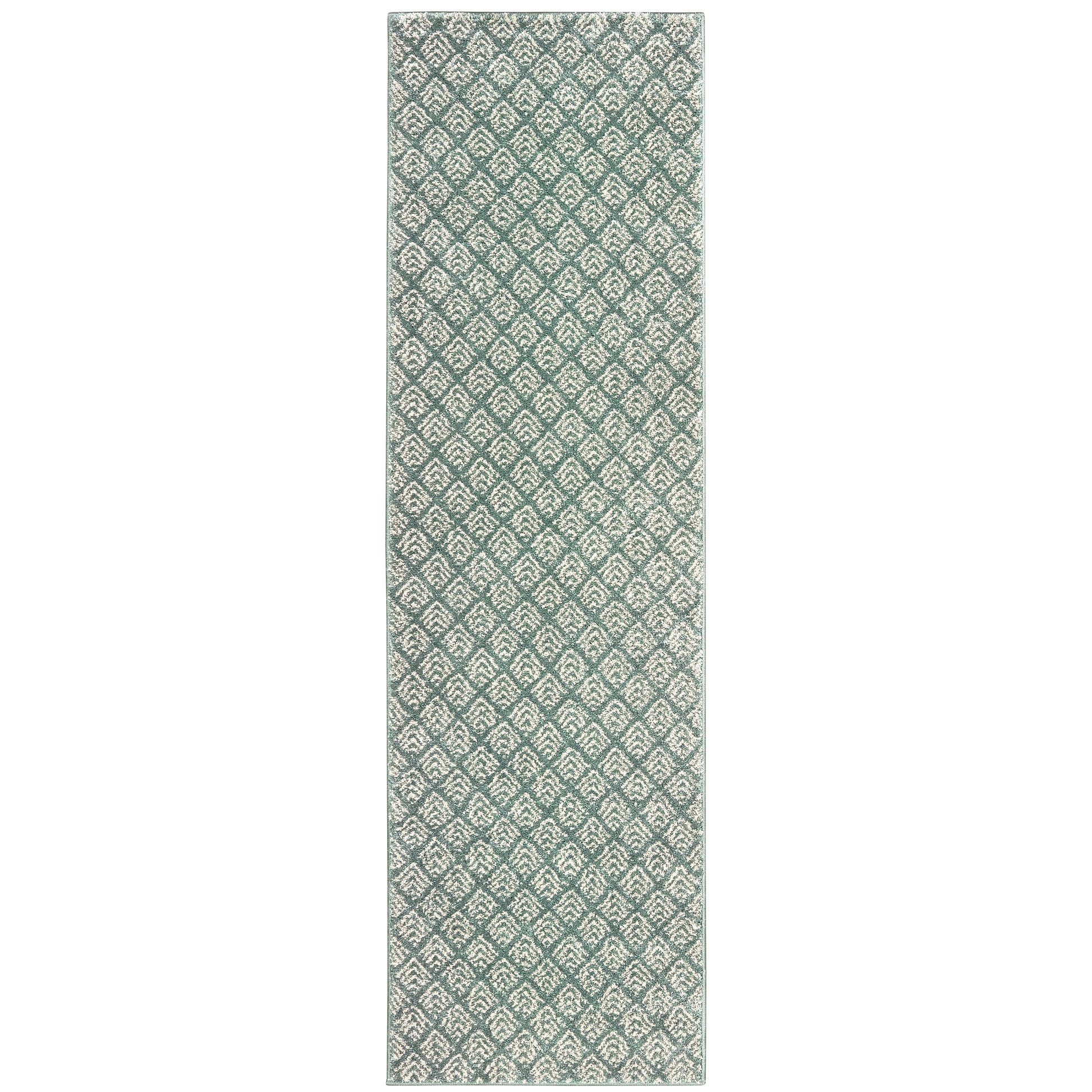 Carson 9667C Blue Geometric Rug