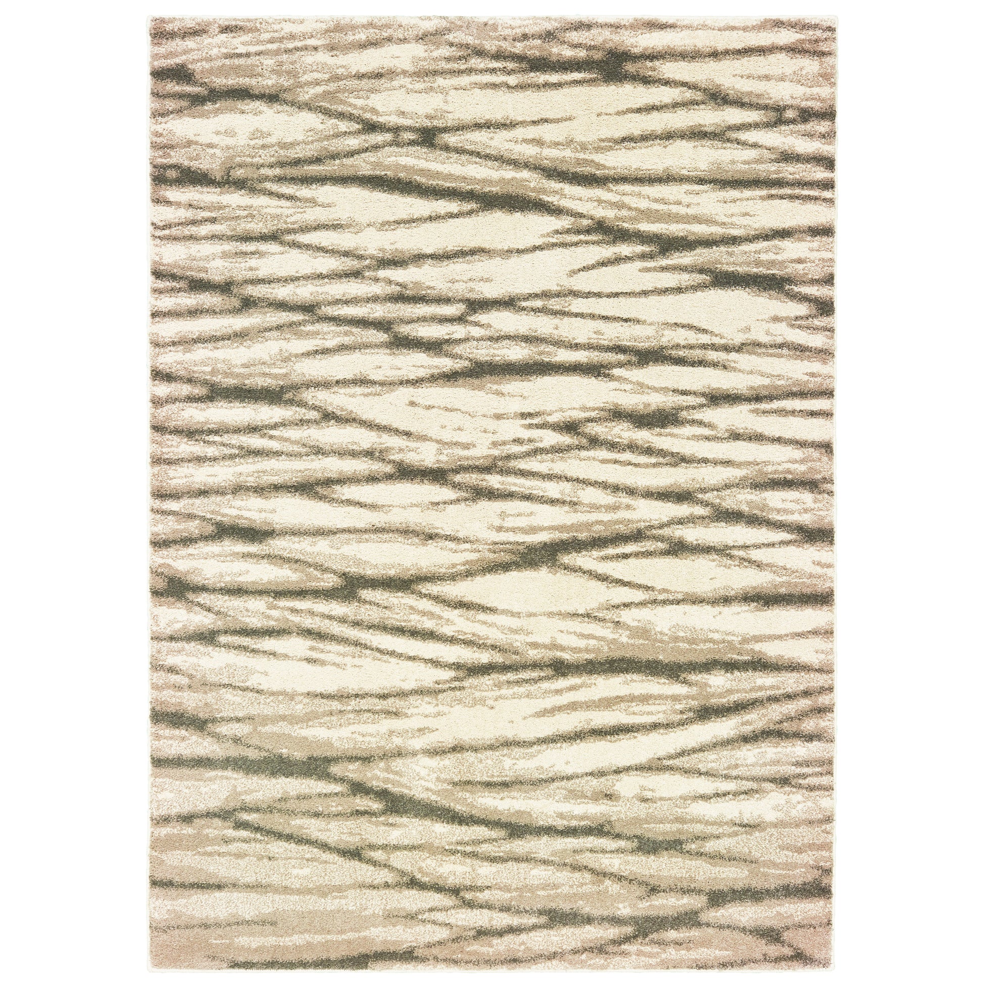 Carson 9671C Ivory Abstract Rug