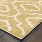 Carson 9672E Gold Trefoil Rug