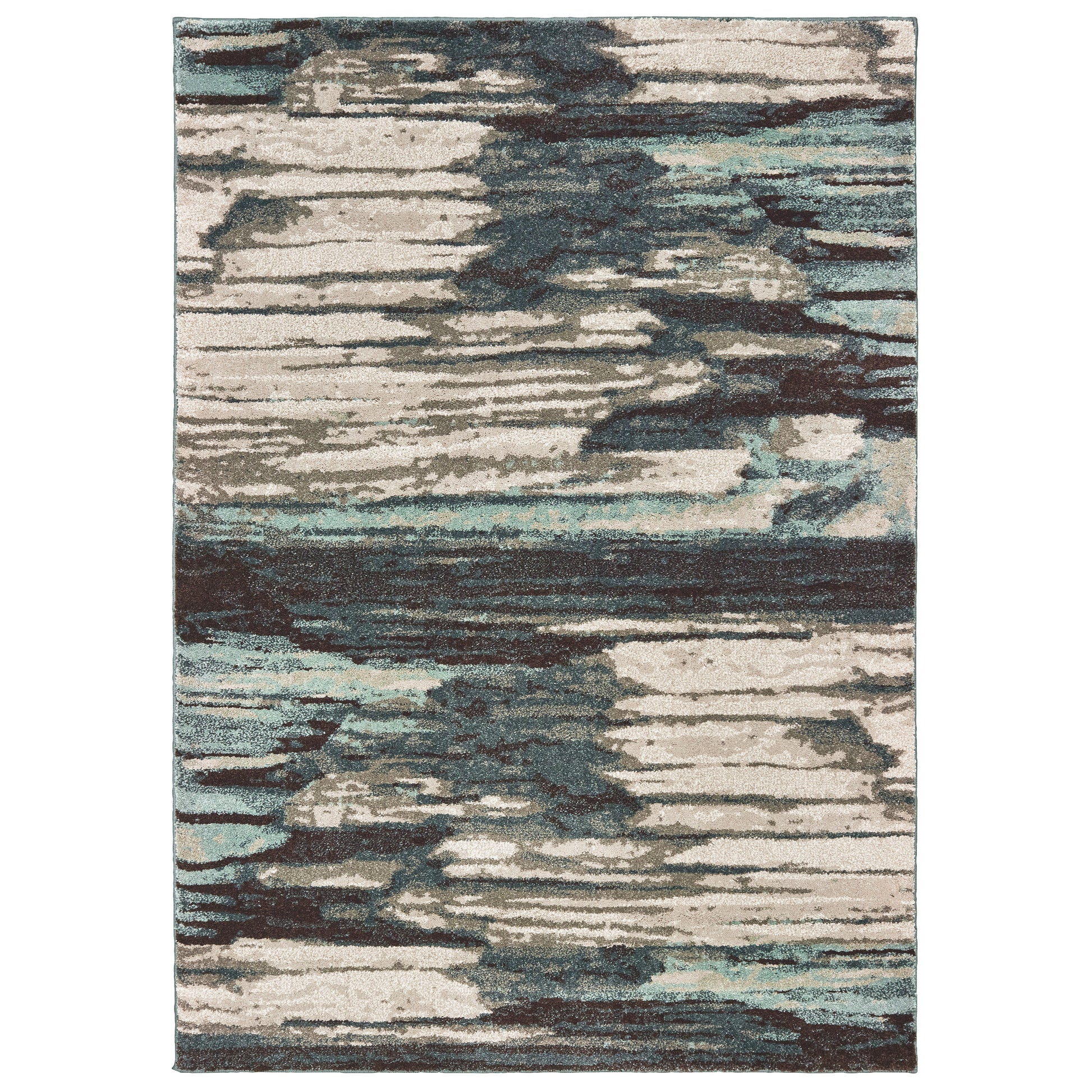 Carson 9675A Blue Abstract Rug