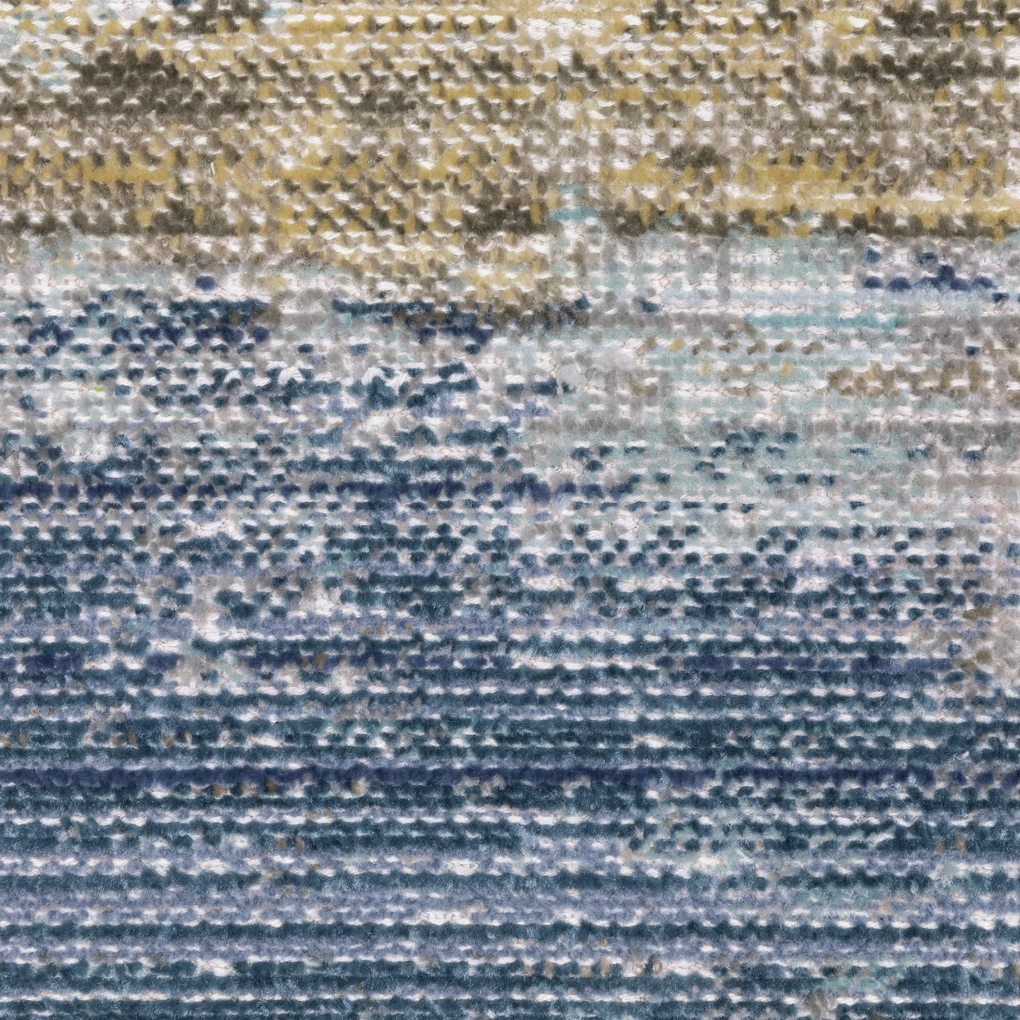 Cavett Distressed Blue/ Beige Abstract Cut Pile Rug