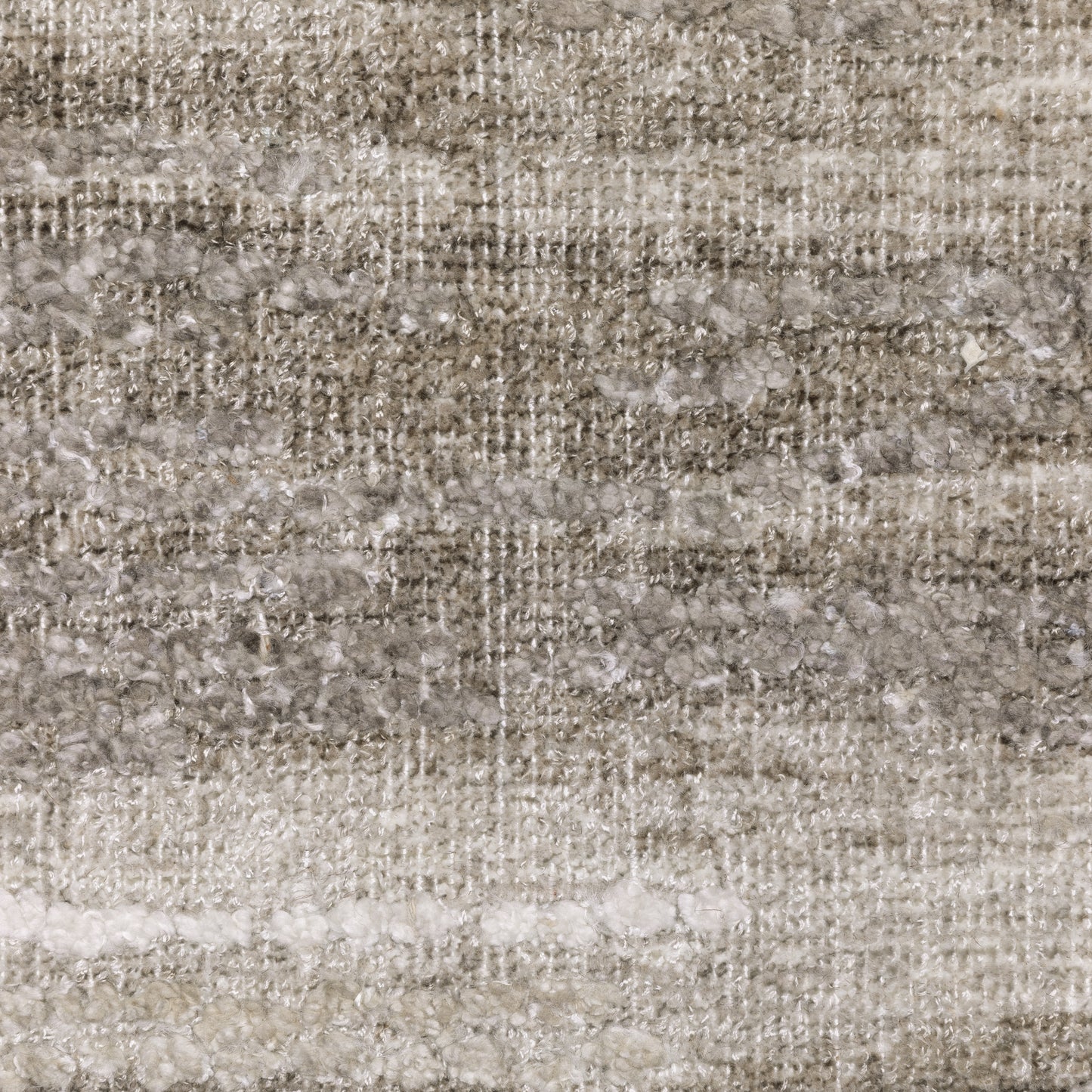 Clarke Stripe Beige/ Brown Distressed Mixed Pile Rug