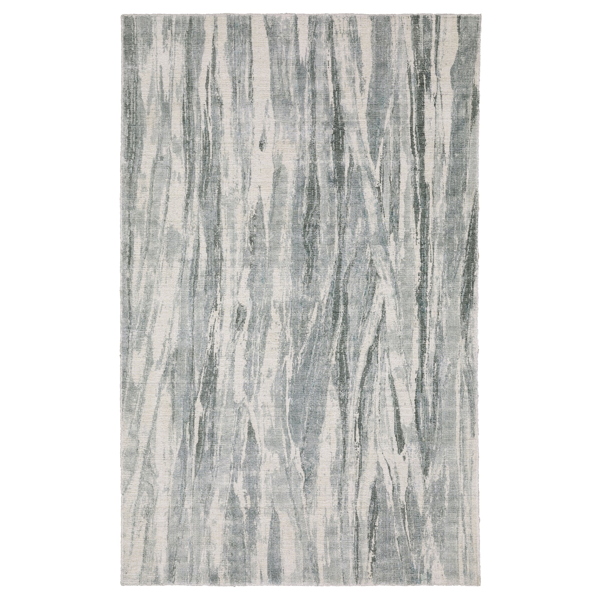 Clarke CLA03 Green Abstract Rug