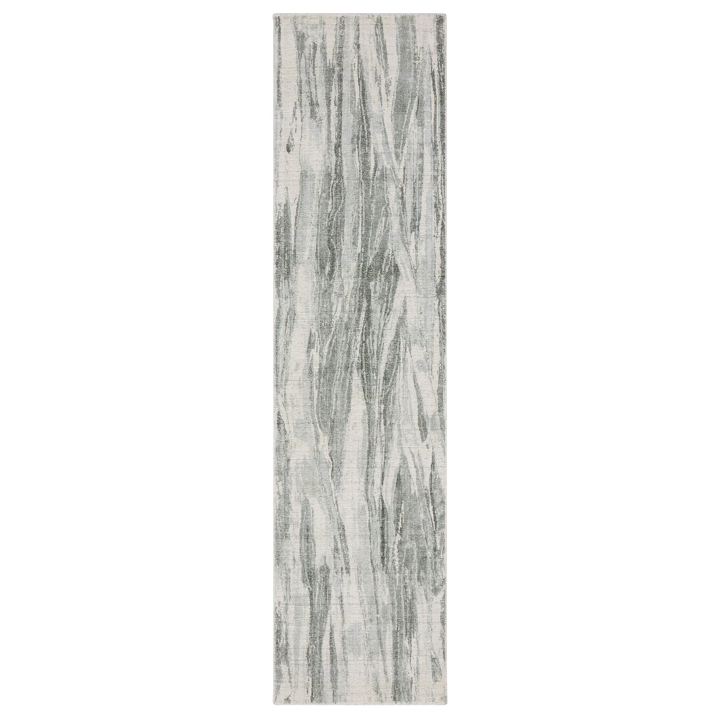 Clarke Cla03 Green/ Ivory Abstract Rug